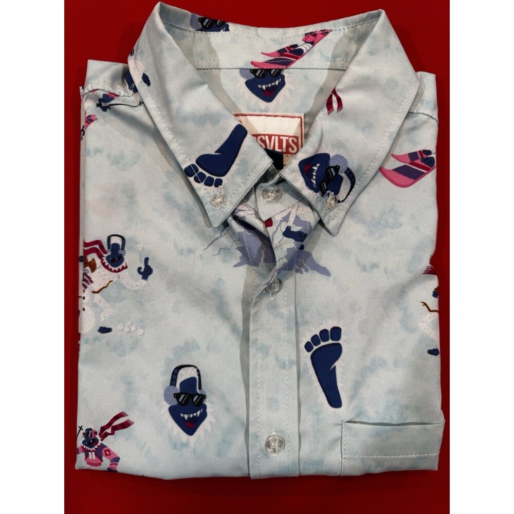 RSVLTS Abomignarble Snowman Kunuflex Shirt Large EUC Rare Original OG